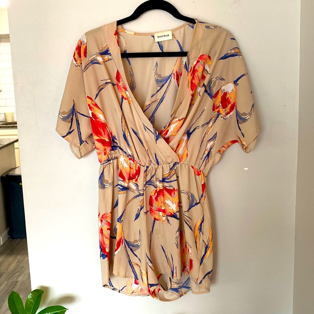 Floral Romper